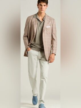 Brand new KITON 100% CASHMERE HAND MADE lightweight $6100 new